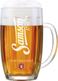 Glass of Samson beer