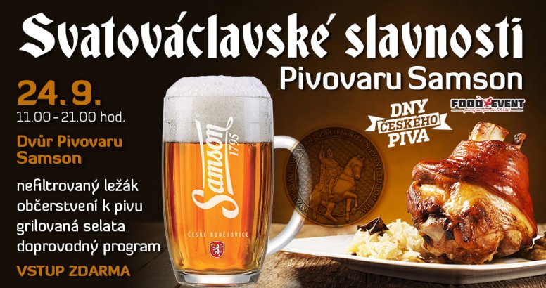 Svatováclavské slavnosti Pivovaru Samson